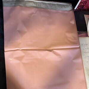BUNDLE OF 25 - Soft Pink 14.5 X 19” Poly Mailers